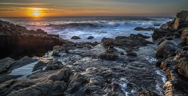 Illustrative photo of the Sonoma Coast, not of Sonoma Plaza