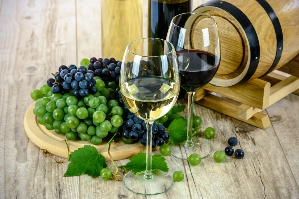 Illustrative photo of wine being tasted, not of Prohibition Spirits (Plaza tasting room)