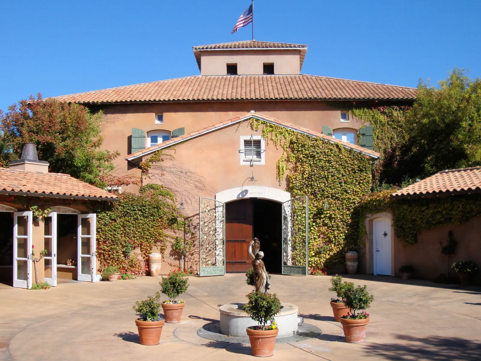 Illustrative photo of a Sonoma County vineyard, not of West Wine Tours