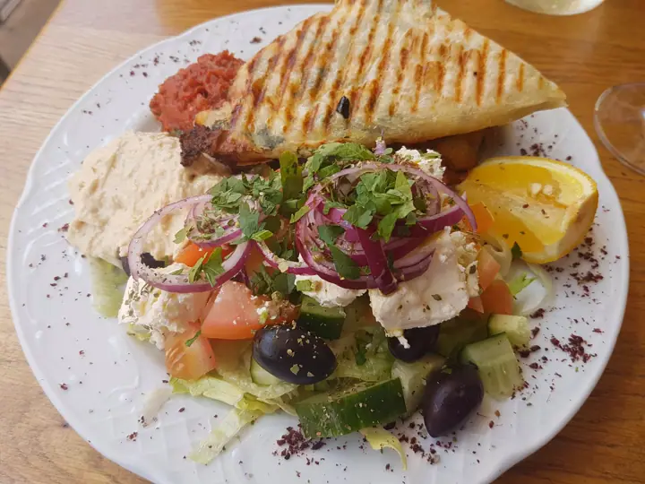 Illustrative photo of a restaurant dish, not of Sonoma Eats