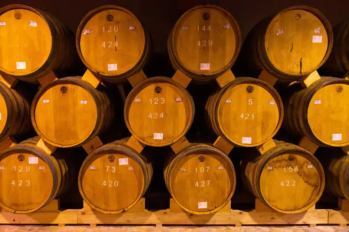 Illustrative photo of wine being tasted, not of Schug Carneros Estate Winery