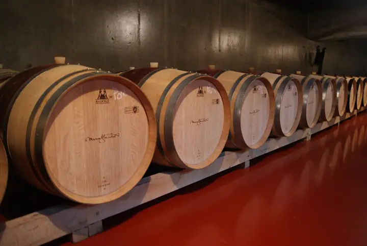 Illustrative photo of wine being tasted, not of Robledo Family Winery