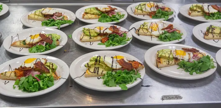 Illustrative photo of a restaurant dish, not of Glen Ellen Star