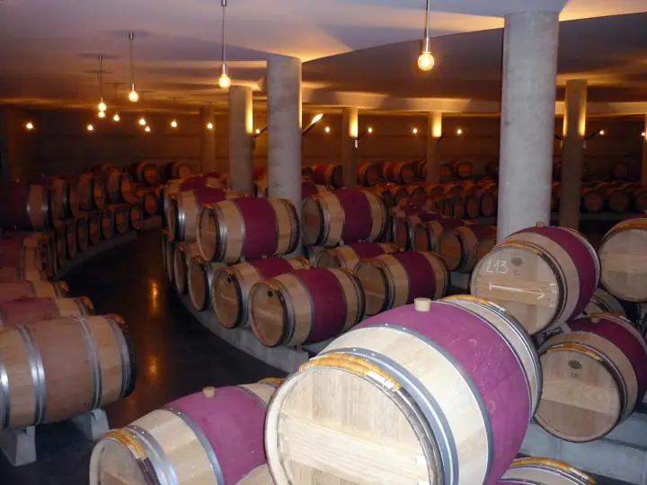 Illustrative photo of wine being tasted, not of St. Anne's Crossing