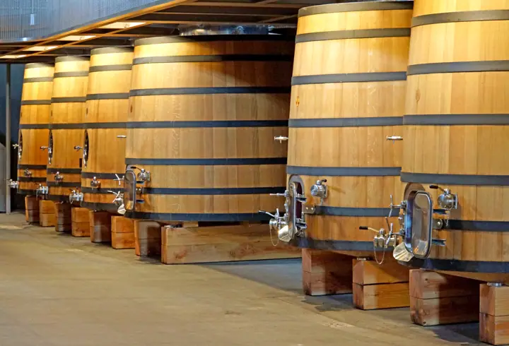 Illustrative photo of wine being tasted, not of Ty Caton Vineyards