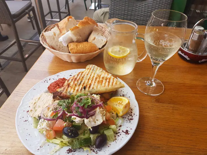 Illustrative photo of a restaurant dish, not of LaSalette