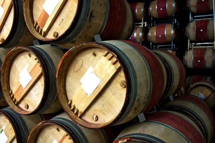 Illustrative photo of wine being tasted, not of Benziger Family Winery
